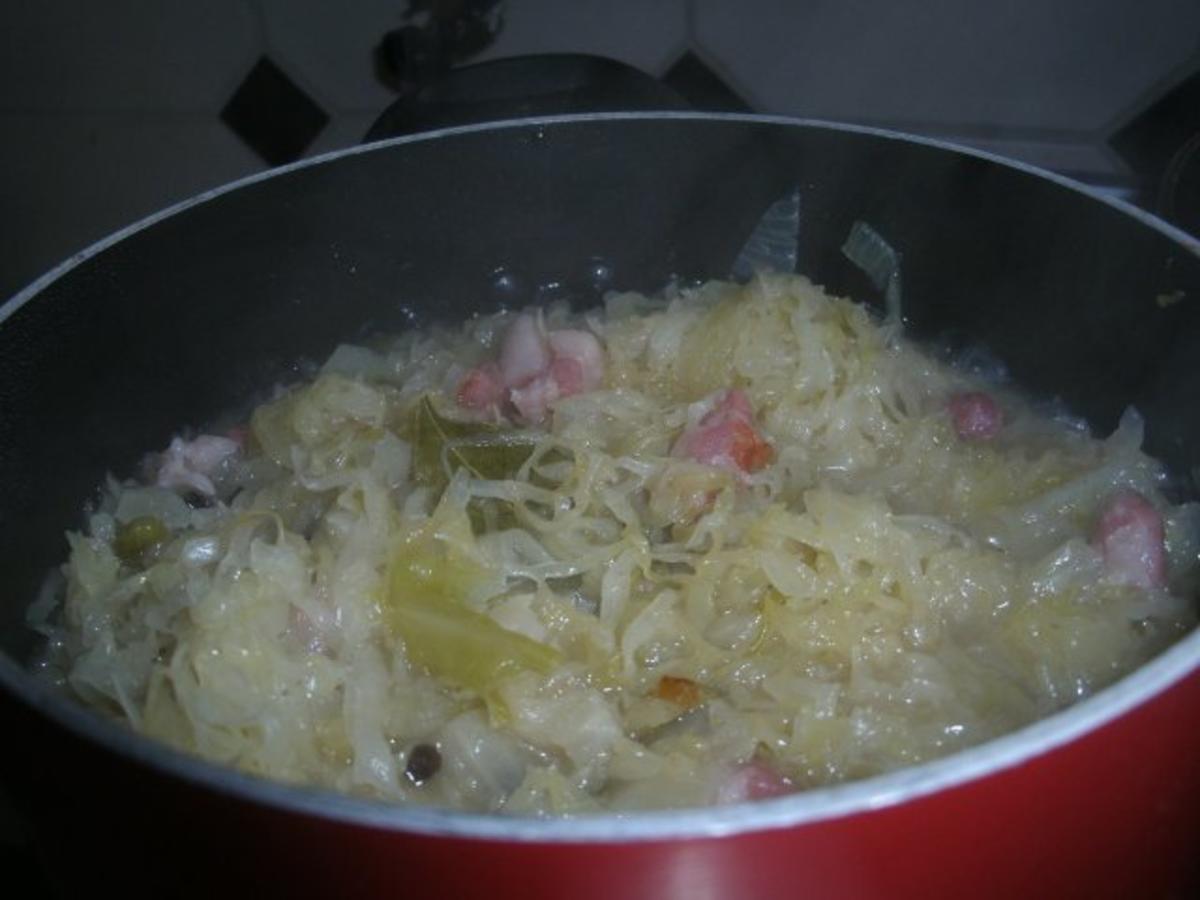 Bilder für Sauerkraut mit Speck und Zwiebeln, wie bei Oma - Rezept