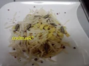 Fetuccine mit Trüffel Soße nach  Carbonara Art - Rezept