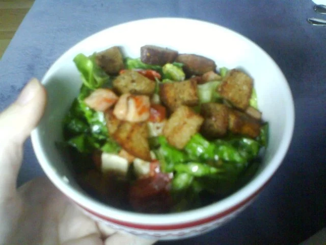 Rezept: Herzhafter Romanasalat Herzhafter Romanasalat - Rezept