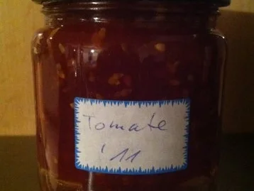 Konfitüre aus reifen Tomaten - Rezept