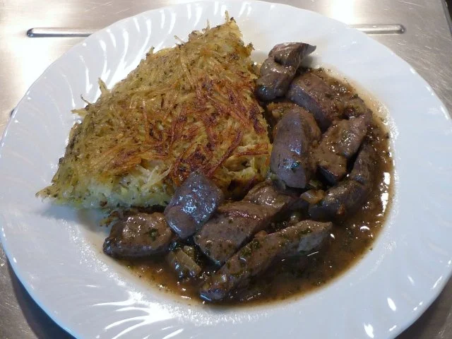 Rezept: Kalbsleber Venedig Kalbsleber Venedig - Rezept