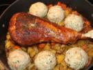 Deftige Putenkeule - Rezept