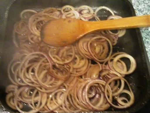 Zwiebelschweinesteaks a la Nightcooker - Rezept - Bild Nr. 2
