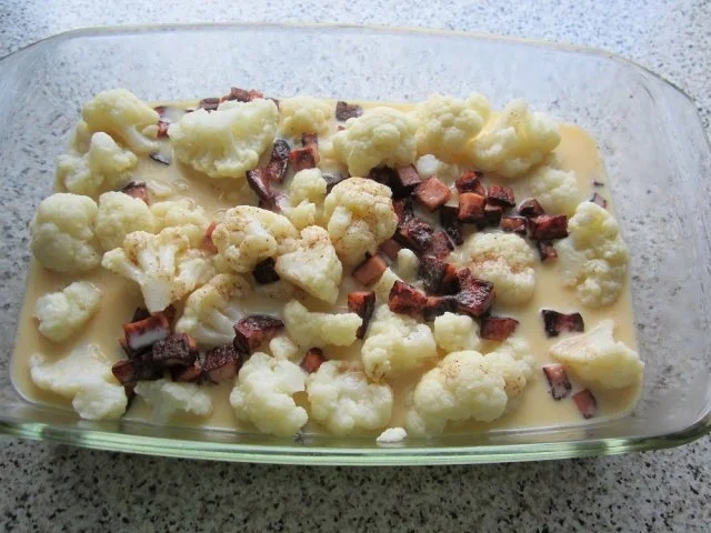 Blumenkohlauflauf mit Leberkäse - Rezept - Bild Nr. 5