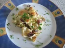 Blumenkohlauflauf mit Leberkäse - Rezept