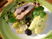 Schweinelachsbraten mit zweierlei Kohlgemüse - Rezept