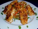 Pikante Fischnuggets mit Gemüsereis - Rezept