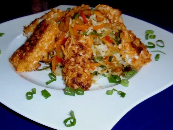 Pikante Fischnuggets mit Gemüsereis - Rezept - Bild Nr. 14