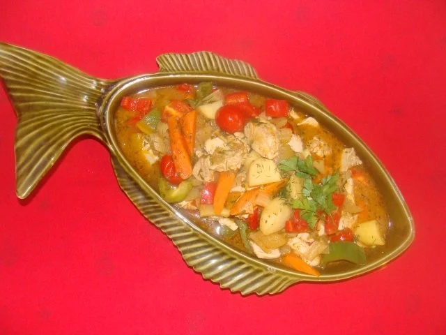 Rezept: Fisch : Marmitako de bonito Fisch : Marmitako de bonito - Rezept