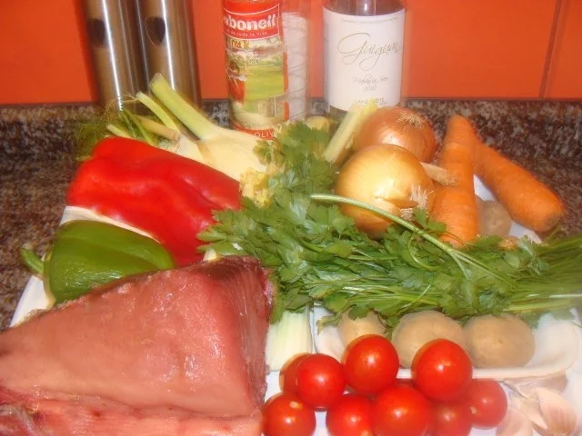 Rezept: Fisch : Marmitako de bonito Bild Nr. 3 Fisch : Marmitako de bonito - Rezept - Bild Nr. 3