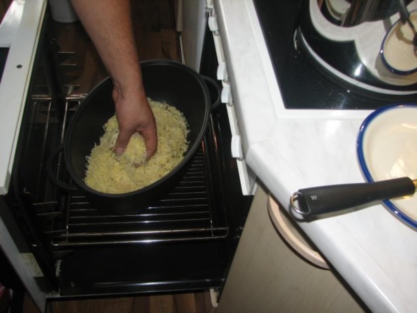 Allgäuer Käsespätzle mit Rostzwiebel - schnell &amp; einfach - 280 kcal/100g