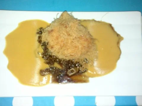 Croustillant von der Goldbrasse | Muskatkürbis | Puylinsen - Rezept - Bild Nr. 2