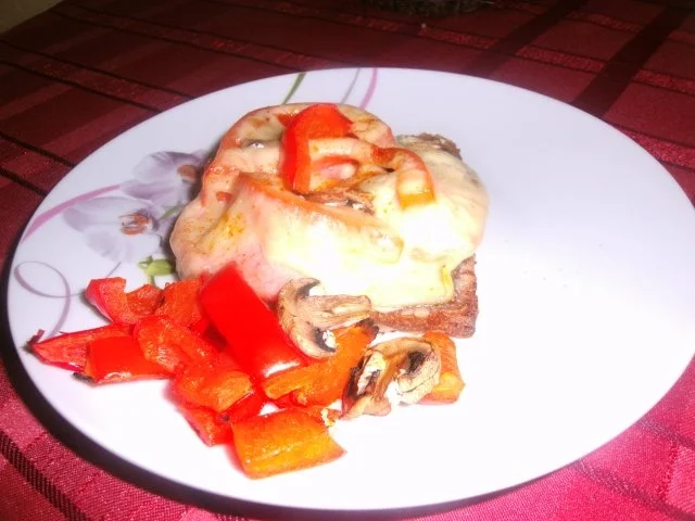 Schinkenfleischwurst-Käse Schnittchen - Rezept - Bild Nr. 3