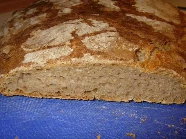 Rezept: Roggenmischbrot mit Buttermilch und Sauerteig Bild Nr. 2 Roggenmischbrot mit Buttermilch und Sauerteig - Rezept - Bild Nr. 2