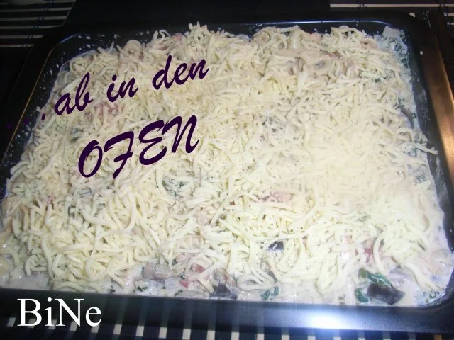 Rezept: BiNe` S TORTELLINI - SPINAT - LACHSAUFLAUF Bild Nr. 9 BiNe` S TORTELLINI - SPINAT - LACHSAUFLAUF - Rezept - Bild Nr. 9