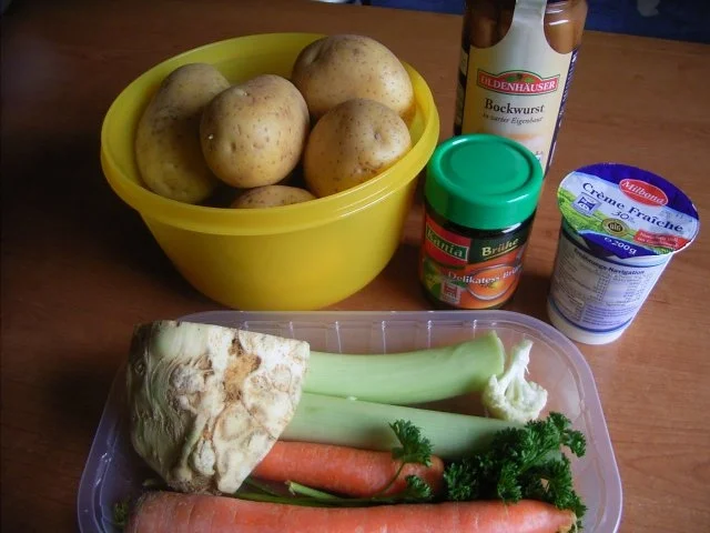 Ela's cremige Kartoffelsuppe - Rezept