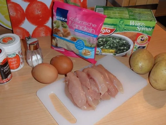 Hähnchenfilet um-mandelt - Rezept - Bild Nr. 2