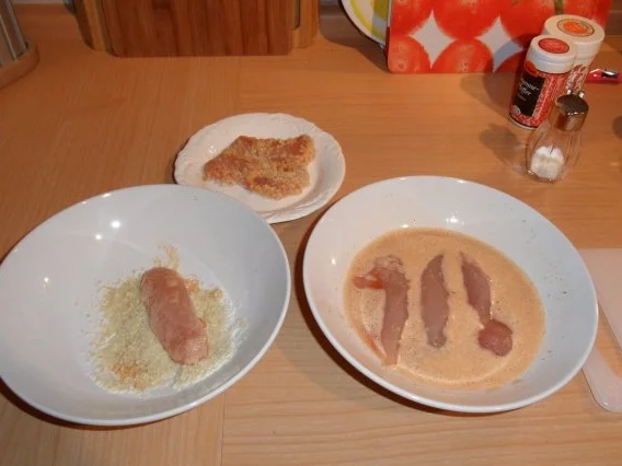 Hähnchenfilet um-mandelt - Rezept - Bild Nr. 4