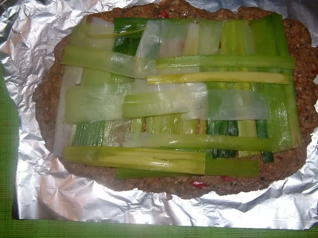 Rezept: Hackbraten-Roulade mit Lauch Bild Nr. 4 Hackbraten-Roulade mit Lauch - Rezept - Bild Nr. 4