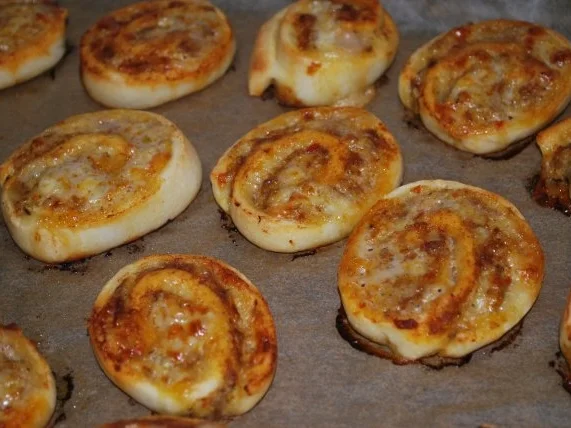 Hackfleisch-Schnecken - Rezept - Bild Nr. 2