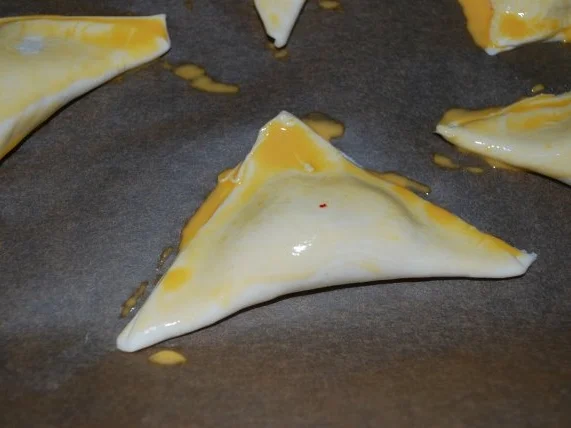 Zwiebeltaschen aus Blätterteig - Rezept - Bild Nr. 3