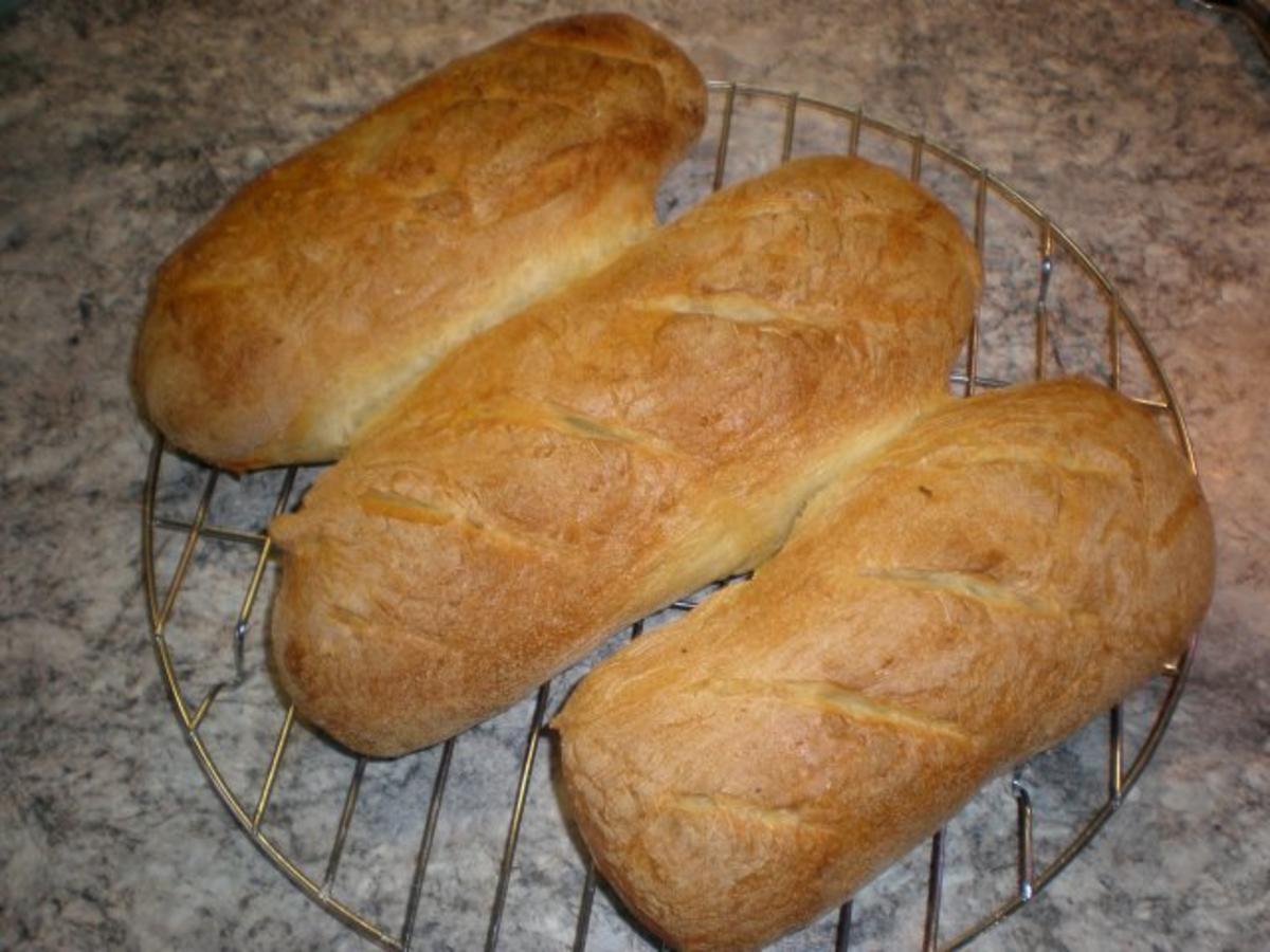 Stangenbrot Baguette - Rezept mit Bild - kochbar.de