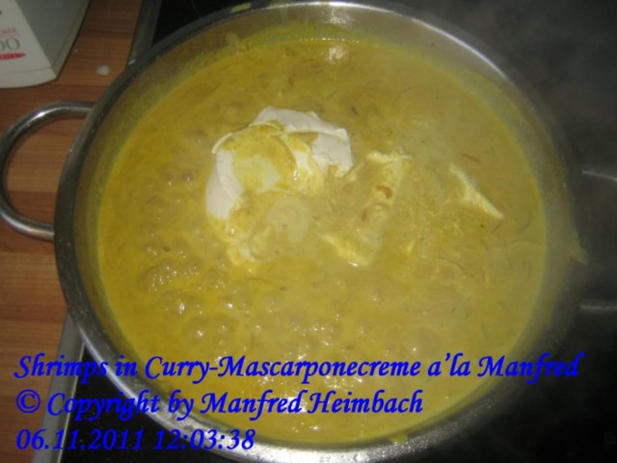 Shrimps – Shrimps in Curry-Mascarponecreme a’la Manfred - Rezept - Bild Nr. 5