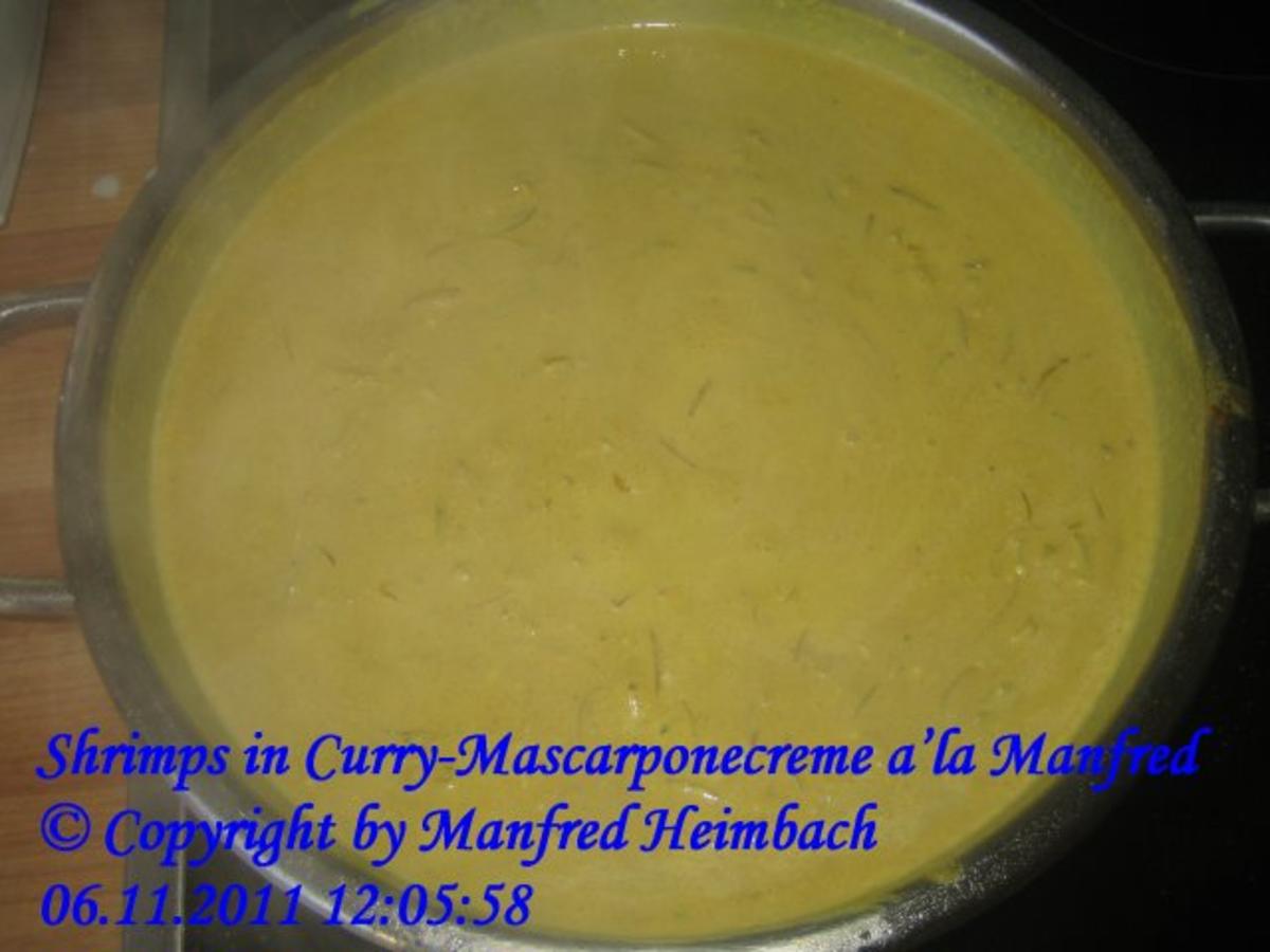Shrimps – Shrimps in Curry-Mascarponecreme a’la Manfred - Rezept - Bild Nr. 6