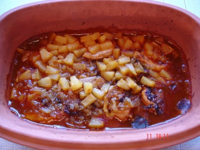 Rezept: Schweinelende süß-sauer im Römertopf Bild Nr. 15 Schweinelende süß-sauer im Römertopf - Rezept - Bild Nr. 15