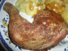 Hähnchenkeulen aus dem Backofen - Rezept