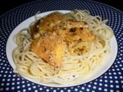 Spaghetti mit Kürbis-Fenchel-Soße - Rezept