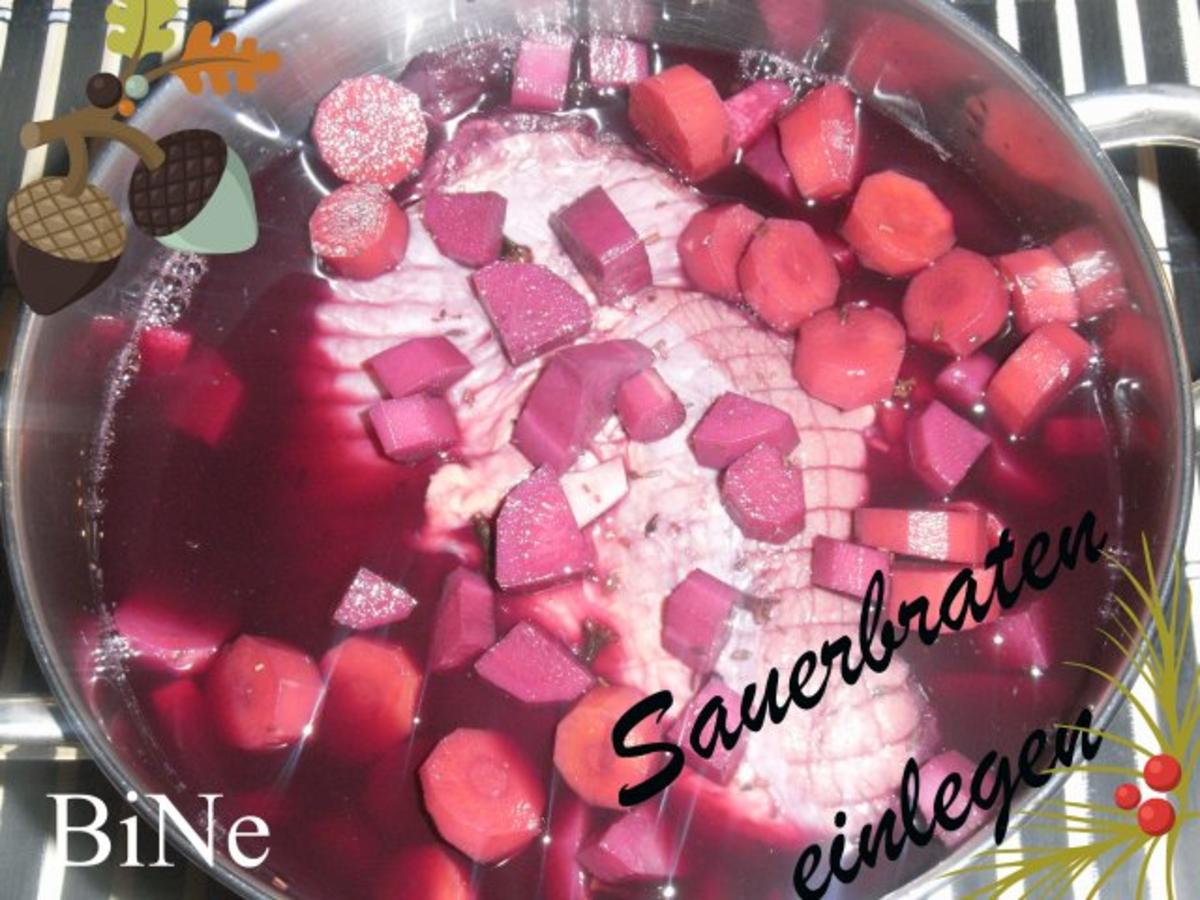 Bilder für BiNe` S SAUERBRATEN - Rezept