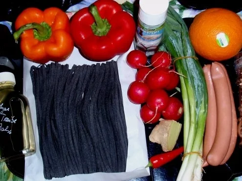 Rezept: Nudelsalat *Novemberstimmung* Bild Nr. 2 Nudelsalat *Novemberstimmung* - Rezept - Bild Nr. 2