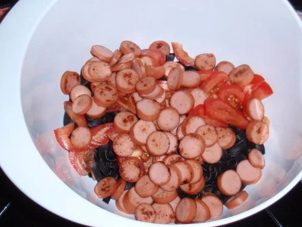 Rezept: Nudelsalat *Novemberstimmung* Bild Nr. 7 Nudelsalat *Novemberstimmung* - Rezept - Bild Nr. 7