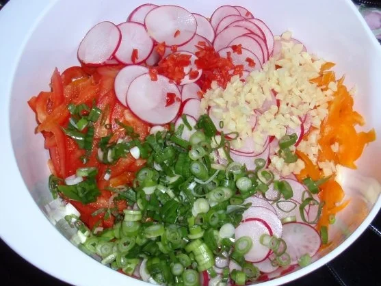 Rezept: Nudelsalat *Novemberstimmung* Bild Nr. 10 Nudelsalat *Novemberstimmung* - Rezept - Bild Nr. 10