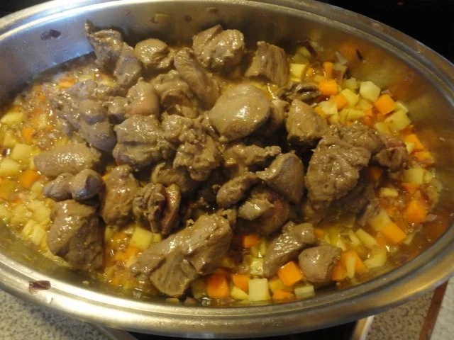 Rezept: Reh Ragout Bild Nr. 8 Reh Ragout - Rezept - Bild Nr. 8