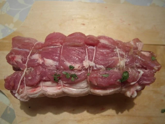 Rollbraten aus dem Lammrücken - Rezept - Bild Nr. 8