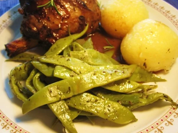 Bohnengemüse - einfach - Rezept