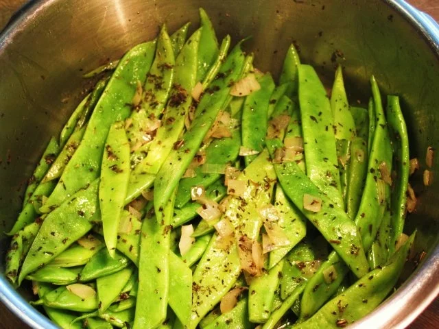 Bohnengemüse - einfach - Rezept - Bild Nr. 4