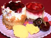 Dreierlei Obstvariation - Rezept