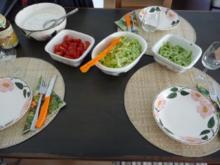 Hauptgericht : Kümmelquark mit Salzkartoffeln und 3 Salaten - Rezept