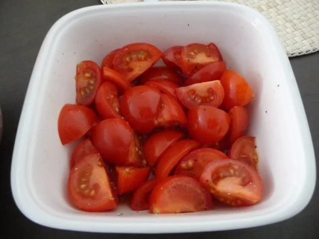 Hauptgericht : Kümmelquark mit Salzkartoffeln und 3 Salaten - Rezept - Bild Nr. 8