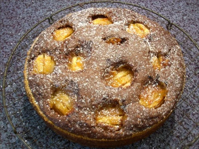Rezept: Apfel-Brownie-Tarte Bild Nr. 3 Apfel-Brownie-Tarte - Rezept - Bild Nr. 3