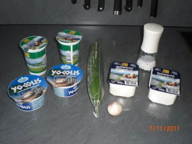 Rezept: Zaziki Bild Nr. 2 Zaziki - Rezept - Bild Nr. 2