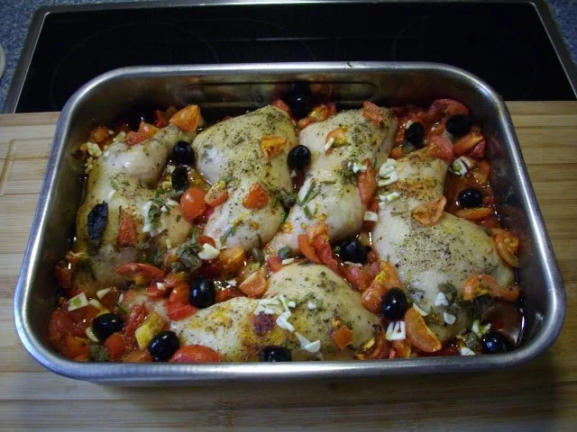 Rezept: Italienische Hähnchenpfanne "GENUA" Bild Nr. 5 Italienische Hähnchenpfanne "GENUA" - Rezept - Bild Nr. 5