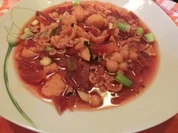 Rezept: Schnelle Rote Bete Hochzeitssuppe mit Zucchini Schnelle Rote Bete Hochzeitssuppe mit Zucchini - Rezept