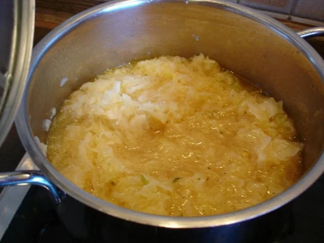 Schäufele mit Sauerkraut und Knödel - Rezept - Bild Nr. 18