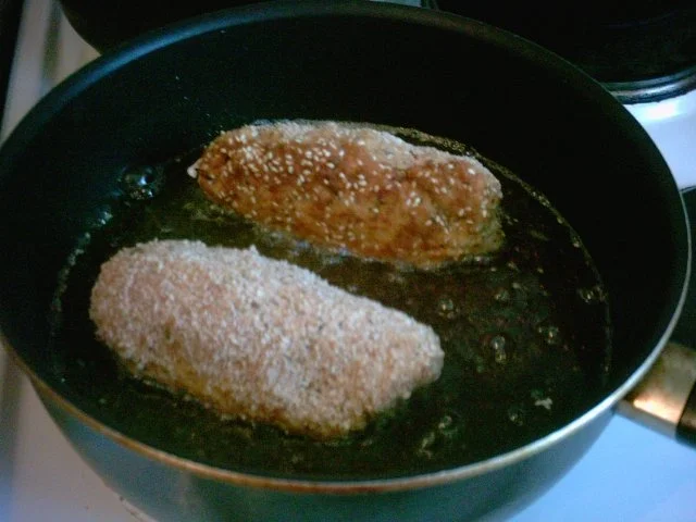 "KIEVER" - Gefüllte Hähnchenbrust nach Kiever Art - Rezept - Bild Nr. 10