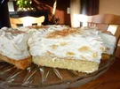 Rezept: Kuchen: Fantakuchen mit Pfirsichschmand Kuchen: Fantakuchen mit Pfirsichschmand - Rezept