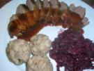 Walnussknödel, als Beilage zur Entenbrust etc. - siehe auch Anmerkung - Rezept